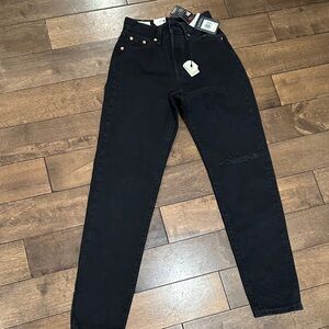Levi's High Rise Black Jeans for Women